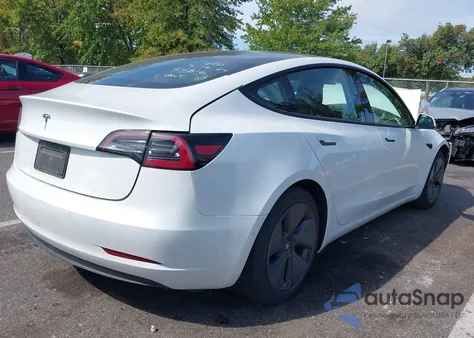 2021 Tesla Model 3 Standard Range Plus Rear-Wheel Drive из США, поврежденный, VIN 5YJ3E1EA1MF854816